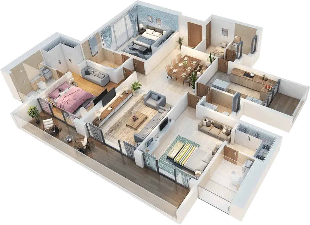 3 BHK Penthouse